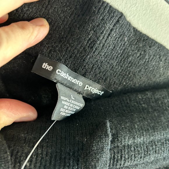 Black - 100% cashmere joggers - Picture 4 of 7